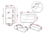 Bathroom set Merced R105