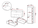 Bathroom set Merced R104