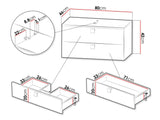 Wall bathroom cabinet for washbasin Merced R103