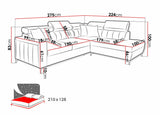 Hjørnesofa Sarasota 147