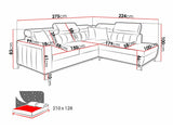 Hjørnesofa Sarasota 147
