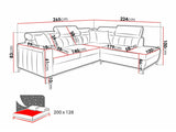Hjørnesofa Sarasota 148