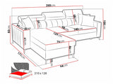 Hjørnesofa Sarasota 151