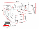 Hjørnesofa Sarasota 151