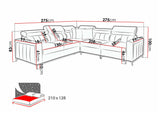 Hjørnesofa Sarasota 152