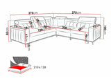 Hjørnesofa Sarasota 152