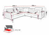 Hjørnesofa Sarasota 152