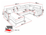 Hjørnesofa Sarasota 154