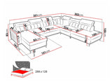 Hjørnesofa Sarasota 155