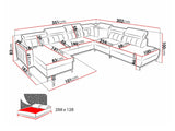 Hjørnesofa Sarasota 155