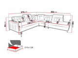 Hjørnesofa Sarasota 156