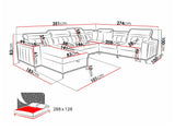 Hjørnesofa Sarasota 157