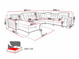 Hjørnesofa Sarasota 157