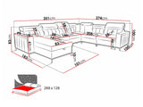 Hjørnesofa Sarasota 157