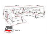 Hjørnesofa Sarasota 158