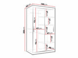 Wardrobe Hartford 464