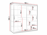 Wardrobe Hartford 465