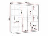 Wardrobe Hartford 465
