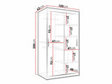 Wardrobe Hartford 467