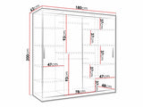 Wardrobe Hartford 468
