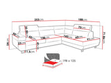 Corner sofa Comfivo 306
