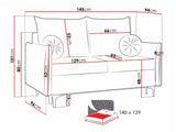 Sovesofa Clovis 110