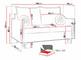 Sovesofa Clovis 110