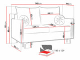 Sovesofa Clovis 110