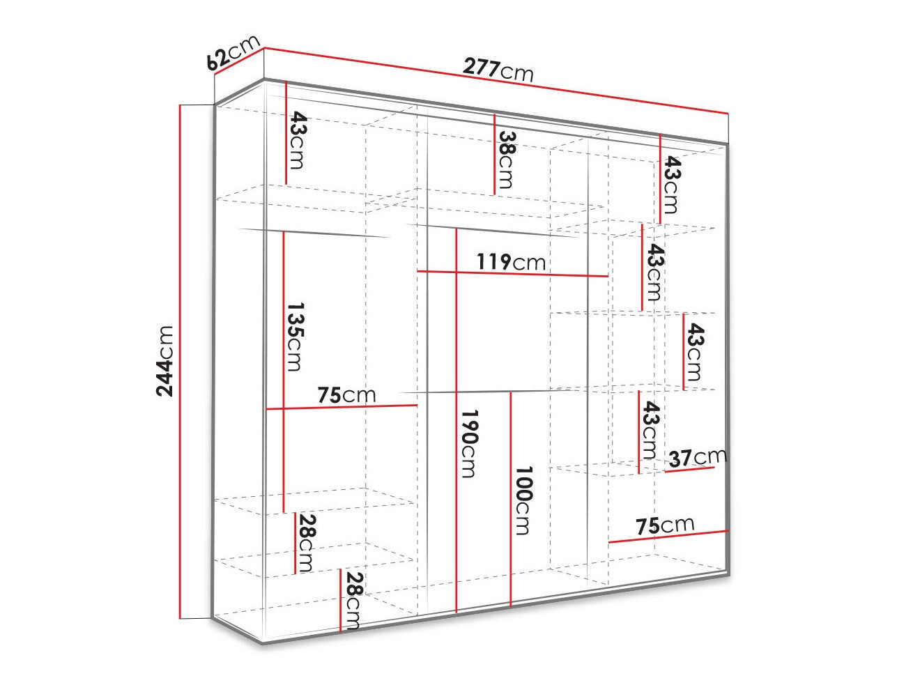 Garderobe Murrieta 144