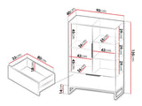 Bookcase Providence N126