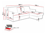 Hjørnesofa Columbus 208
