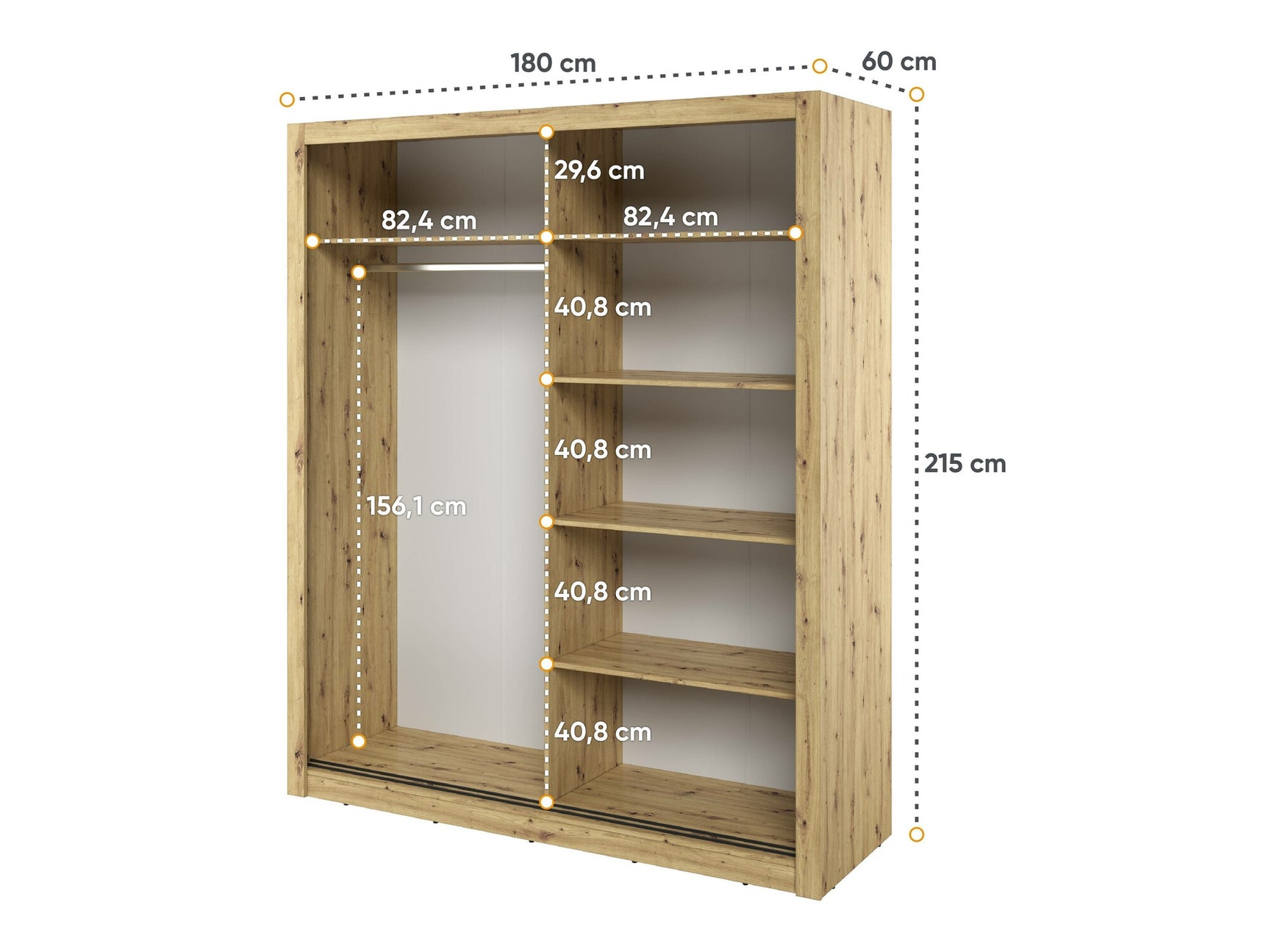Garderobe Fresno 102
