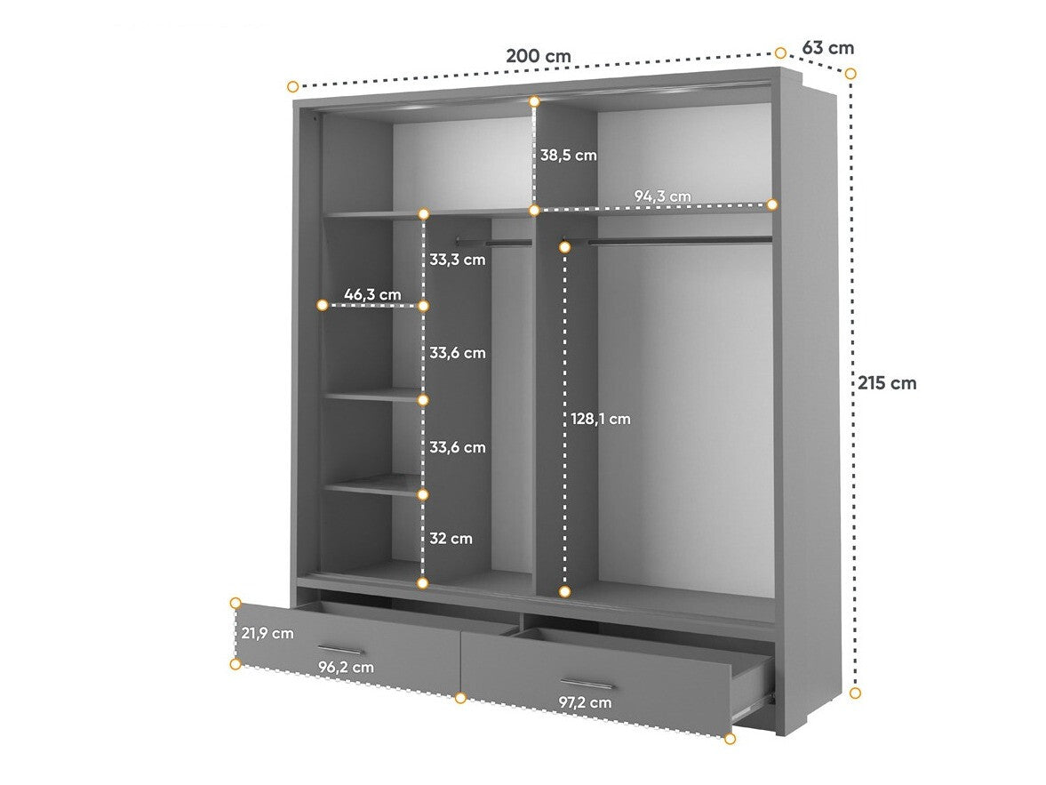 Garderobe Fresno 104