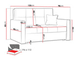 Sovesofa Columbus 105