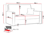 Sovesofa Columbus 189