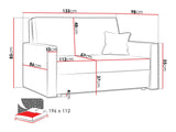 Sovesofa Columbus 189