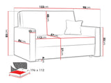 Sovesofa Columbus 189