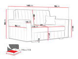 Sovesofa Columbus 136