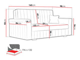 Sovesofa Columbus 137