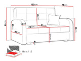 Sovesofa Columbus 115
