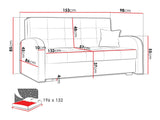 Sovesofa Columbus 116