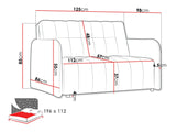 Sovesofa Columbus 177