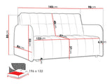 Sovesofa Columbus 178