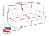 Sovesofa Columbus 100