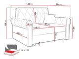Sovesofa Columbus 199