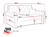 Sovesofa Columbus 196