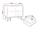 Sengebord Monfera 101