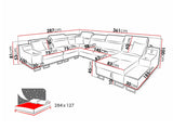 Hjørnesofa Sarasota 160