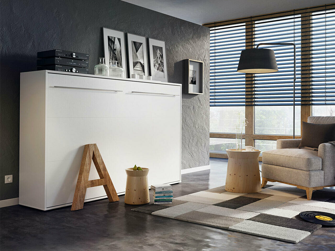 Væg seng Concept Pro Lenart AH165