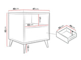 Sengebord Comfivo Lomcali 107